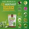 100% Pure - Raw Organic Vegan - Power Shot Greens Superfood Blend - Spirulina, Chlorella, Wheat Grass, Blue-Green Algae, Kale, More! - 60 Servings from Essona Organics, Powder - 180 GMS. Order Now. view 4