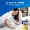 Lysol Disinfectant Wipes, Multi-Surface Antibacterial Cleaning Wipes, For Disinfecting and Cleaning, Lemon and Lime Blossom, Pack of 4 (Packaging may vary) view 2