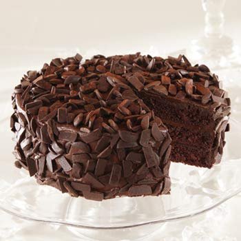 Sweet Street Iced Chocolate Thunder 3 Layer Cake 4 lb (14 Slice) Pack of 2
