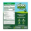 GoGo squeeZ Applesauce and Fruit Puree, Apple Apple, 3.2 oz (Pack of 48), Unsweetened Fruit Snacks for Kids, Gluten Free, Nut Free and Dairy Free, Recloseable Cap, BPA Free Pouches view 2
