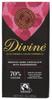DIVINE CHOCOLATE Chocolate, 70% Dark Chocolate with Raspberries, 3 Oz view 1