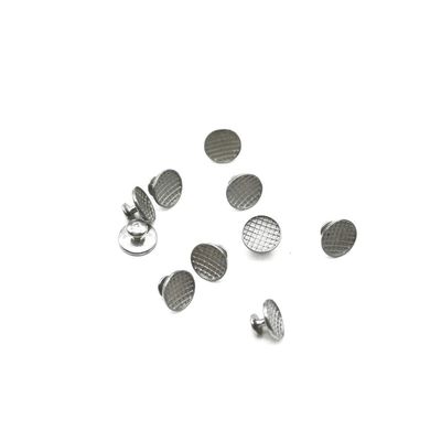 100Pcs Sino Dental Orthodontic Braces Lingual Buttons Bondable Round Mesh Base,10pcs/Pack