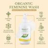 Organyc Feminine Intimate Wash for Sensitive Skin with Chamomile, Free from Chlorine, Parabens, SLS/SLES, and Synthetic Perfumes 8.5 Fluid Ounce view 2