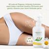 Organyc Feminine Intimate Wash for Sensitive Skin with Chamomile, Free from Chlorine, Parabens, SLS/SLES, and Synthetic Perfumes 8.5 Fluid Ounce view 3