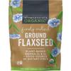 Viva Naturals Organic Ground Flaxseed, 15 oz (425 g)  Plant-Based Protein, Vegan Omega-3 & Fiber, Finely Milled Flax Seeds, Perfect for Smoothies & Baking view 1