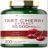 Carlyle Tart Cherry Capsules | 200 Pills | Max Potency | Non-GMO, Gluten Free | Tart Cherry Juice Extract view 1