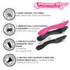 PowerStep Pinnacle Pink Orthotics for Women, Arch Support Inserts, Plantar Fasciitis Relief, Made in USA, Shoe Inserts, Maximum Cushioning, Deep Heel Cup for Pronation (W 9-9.5, M 7-7.5) view 3