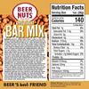 BEER NUTS Original Bar Mix - Pretzels, Cheese Stix, Sesame Stix, Insane Grain - 26oz Resealable Jar (Pack of 2) view 2