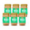 Almond Butter No Sugar Added, Made with Dry Roasted Almonds, Non-GMO Bulk Pack of 6 x 16oz Nut Butter Jar  Crazy Richards view 1