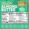 Almond Butter No Sugar Added, Made with Dry Roasted Almonds, Non-GMO Bulk Pack of 6 x 16oz Nut Butter Jar  Crazy Richards view 2