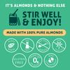 Almond Butter No Sugar Added, Made with Dry Roasted Almonds, Non-GMO Bulk Pack of 6 x 16oz Nut Butter Jar  Crazy Richards view 4