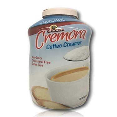 Bordens Original Cremora Coffee Creamer - Non Dairy Creamer Powder - Gluten Free - Cholesterol Free - 35.3 oz (Pack of 1) - Includes 200 Coffee Stirrers