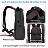 iGuerburn Portable Oxygen Tank Backpack for Small Size M2, A/M4, ML6, B/M6, M7, C/M9 Cylinders view 4
