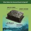 Daechun(Choi's1) Seaweed Snack, (Pack of 20), Original, Sea Salt, Green Tea Powder, Product of Korea view 4