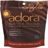 Adora 500 Milligram Calcium Supplement Disk, Organic Milk Chocolate, 30 Count (12 Pack) view 1