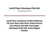 The Daily Crave Himalayan Pink Salt Lentil Chips, 4.25 Oz (Pack Of 8) 4 G Protein, Gluten-Free, Non-Gmo, Kosher, Crunchy view 2