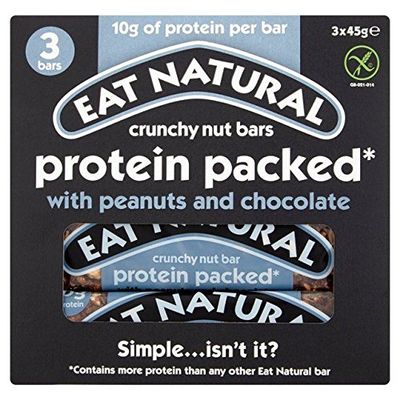 Eat Natural Gluten Free Protein Bar - 3 x 45g