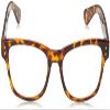 Foster Grant Conan Multifocus Rectangular Reading Glasses, Tortoise/Transparent, 53 mm + 3.25 view 2