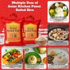 Asian Kitchen Ponni Boiled Rice 20-Pound Bag, 20lbs (9.08kg) Short Grain Par Boiled Rice ~ All Natural | Gluten Free | Vegan | Indian Origin | Export Quality view 3