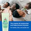 JOHNSON'S Baby Creamy Oil Aloe & Vitamin E (236 ml) 8 fl oz. view 2