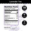 Buddha Teas Organic Lavender Tea - OU Kosher, USDA Organic, CCOF, 18 Bleach-Free Tea Bags view 2