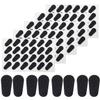 60 Pairs Adhesive Eyeglass Nose Pads Soft Foam Nose Pads Self Anti-Slip Eyeglass Nose Pads Thin Nosepads for Eyeglasses Sunglasses (Black) view 1