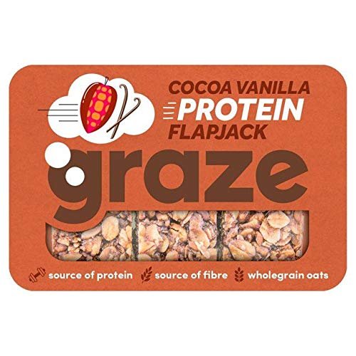 Graze Cocoa & Vanilla Protein Flapjack - 53g (0.11 lbs)