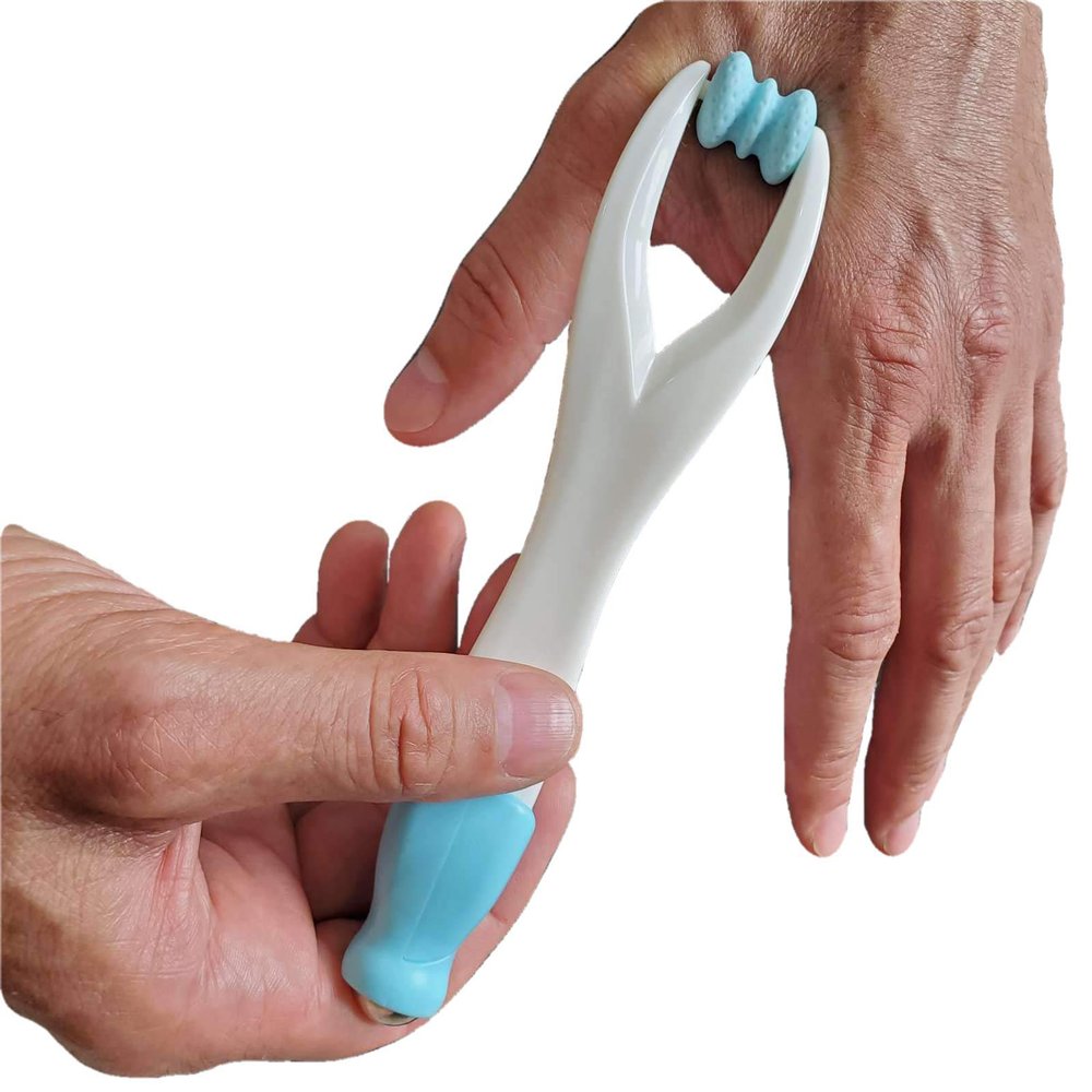 Lure Essentials Finger Massager for Fingers, Wrist, Palm, Forearm, Massage Roller for Carpal Tunnel, Tingling, Stiffness