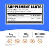 BulkSupplements.com Pure Biotin Powder - as Vitamin B7, Biotin Vitamins for Hair, Skin and Nails - Gluten Free, 1mg per Serving, 10g (0.35 oz) (Pack of 1) view 2