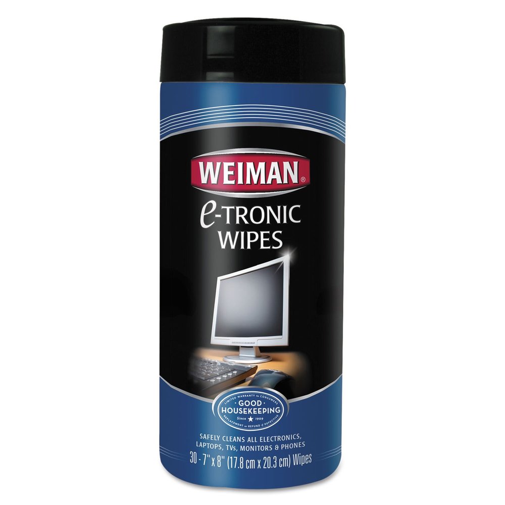 Weiman Electronic Wipes Canister 30 Count
