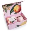 Tea Forte Jardin 3-Piece Premium Tea Gift Set with Rose Pink Cafe Cup with Lid, Tea Tray and 10 Assorted 2 of Each Variety Organic Handcrafted Pyramid Infuser Tea Bags view 3