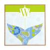 Deny Designs Jennifer Hill, Mister Whale, Framed Wall Art, Small, 12"x 12" view 1