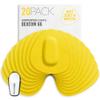 Not Just A Patch Dexcom G6 Adhesive Patches (20 Pack) - Dexcom G6 Stickers Adhesive Patches for Skin - Water Resistant Dexcom Overpatch G6 for Active Lifestyle 10-14 Days - Yellow view 1