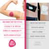 Not Just A Patch Freestyle Libre 2 Sensor Covers (20 Pack) Lingo CGM Patches for Freestyle Libre 2 - Water Resistant & Durable for 10-14 Days - Pink view 3