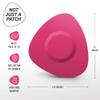 Not Just A Patch Freestyle Libre 2 Sensor Covers (20 Pack) Lingo CGM Patches for Freestyle Libre 2 - Water Resistant & Durable for 10-14 Days - Pink view 4