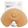 Not Just A Patch Freestyle Libre 2 Sensor Covers (20 Pack) CGM Sensor Patches for Freestyle Libre 2 - Water Resistant & Durable for 10-14 Days - Beige view 1