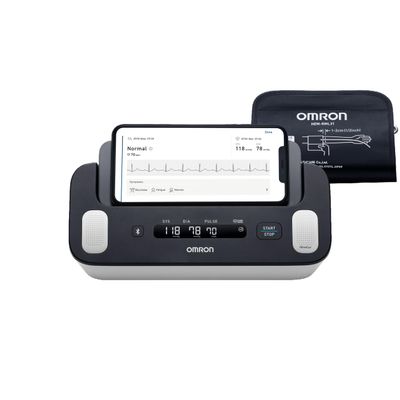 OMRON Complete 2-in-1 Blood Pressure Monitor + EKG for Home Use & Upper Arm Blood Pressure Cuff - #1 Doctor & Pharmacist Recommended Brand - Clinically Validated - Connect App