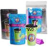 Premium HONEYDEW MELON Boba Tea Kit Includes Tea Powder, Real Tapioca Pearls & Straws By Buddha Bubbles Boba view 1