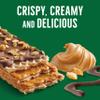 Nature Valley Wafer Bars, Peanut Butter Chocolate, 5 Bars per Box, 6.5 oz, Pack of 6, Crispy Wafer Texture, Peanut Butter Layers & Chocolate Coating, No Artificial Flavors, No High Fructose Corn Syrup, Protein Type. view 4