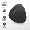 Not Just A Patch Freestyle Libre 2 Sensor Covers (20 Pack) Lingo CGM Patches for Freestyle Libre 2 - Water Resistant & Durable for 10-14 Days - Black view 4