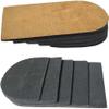Adjustable Leg Length Discrepancy Heel Lifts Inserts Insoles - Pack of 2 (5 Layer Brown Large) view 1
