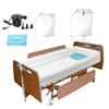 Inflatable Shower Bathtub Kits, Large Bathing Basin System for Bedridden, Handicap, Elderly, Disabled Patients Body Washing, Caregiver Assistive Aid view 1