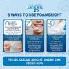 Aligner & Retainer Cleaner Foam Bright, Teeth Whitening Foam, Great for Invisalign, Candid, Byte, Night Guard, Mouth Guard, Dentures, Whitener, Toothpaste & Braces Cleaner, Peroxide Free view 3