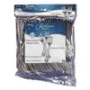 Reflections Heavyweight Plastic Utensils, Fork, Silver, 7'', 40/pack view 1