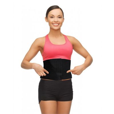 Bennoti Women's Adjustable Neoprene Fitness Waist Wrap, Black