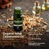 Gya Labs Organic Cedarwood Essential Oil - 0.34 Fl Oz - for Skin, Hair, Diffuser, Aromatherapy, DIY Candle Making Scents view 3