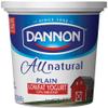 Dannon All Natural Quart Plain Lowfat Yogurt, 32 Ounce -- 6 per case. view 2