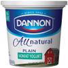 Dannon All Natural Quart Plain Nonfat Yogurt, 32 Ounce -- 6 per case. view 2