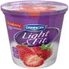 Dannon Light + Fit Fat Free Original Strawberry Yogurt 32 oz view 2