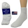 Creswell Diabetic Socks, 6 Pairs, Low Cut, Size 13-15 X-Large, White view 1